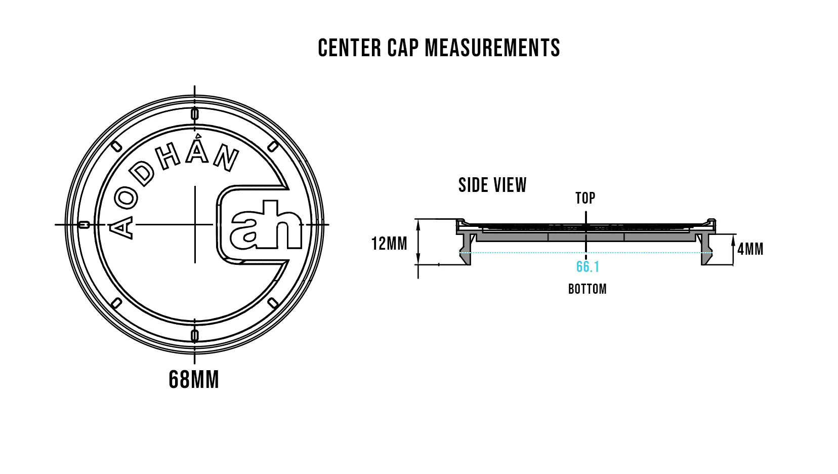 Center Cap Fits DS Series - Image 10