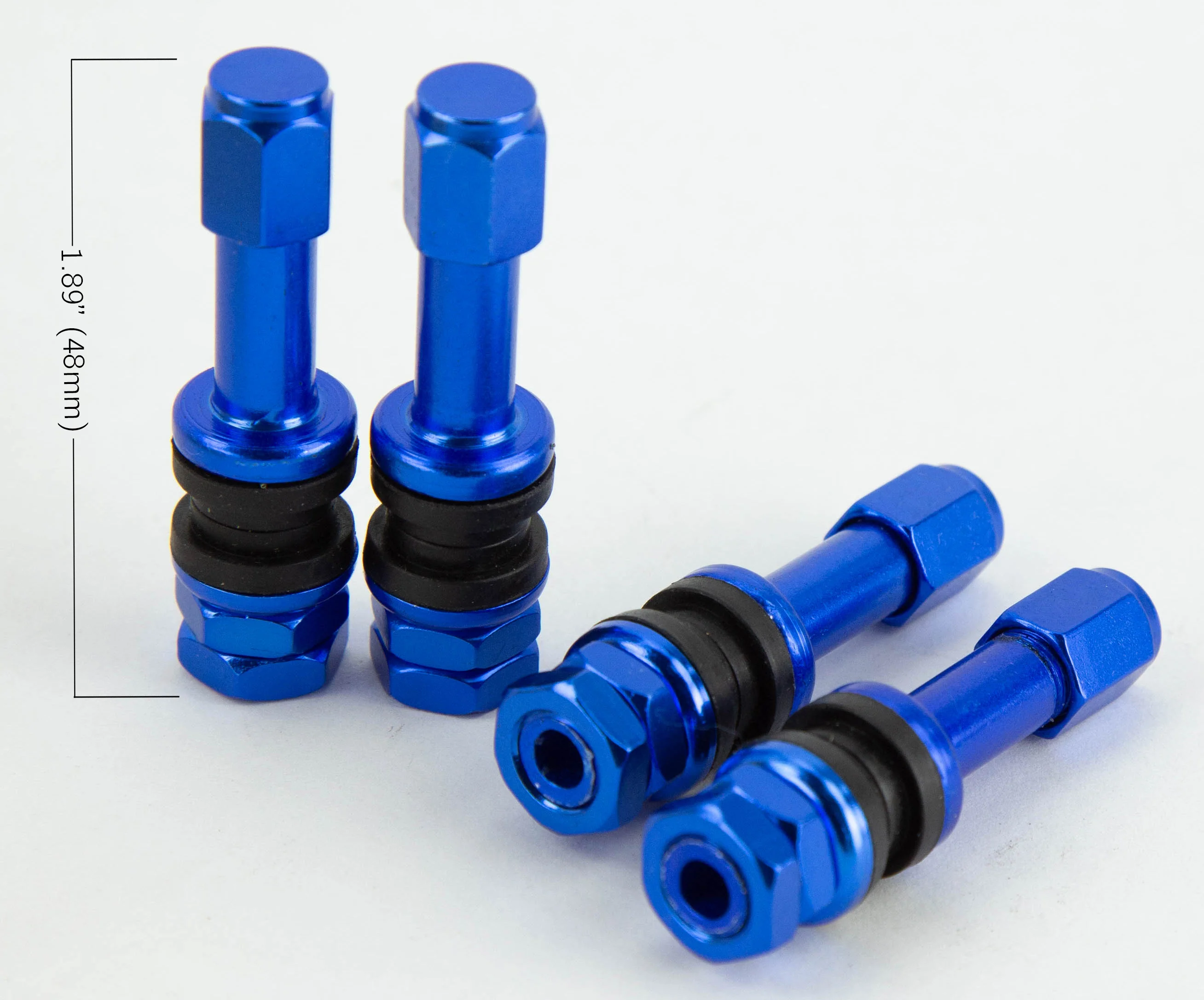 V1 Aluminum Valve Stem Set - 1.89" Long - Image 3