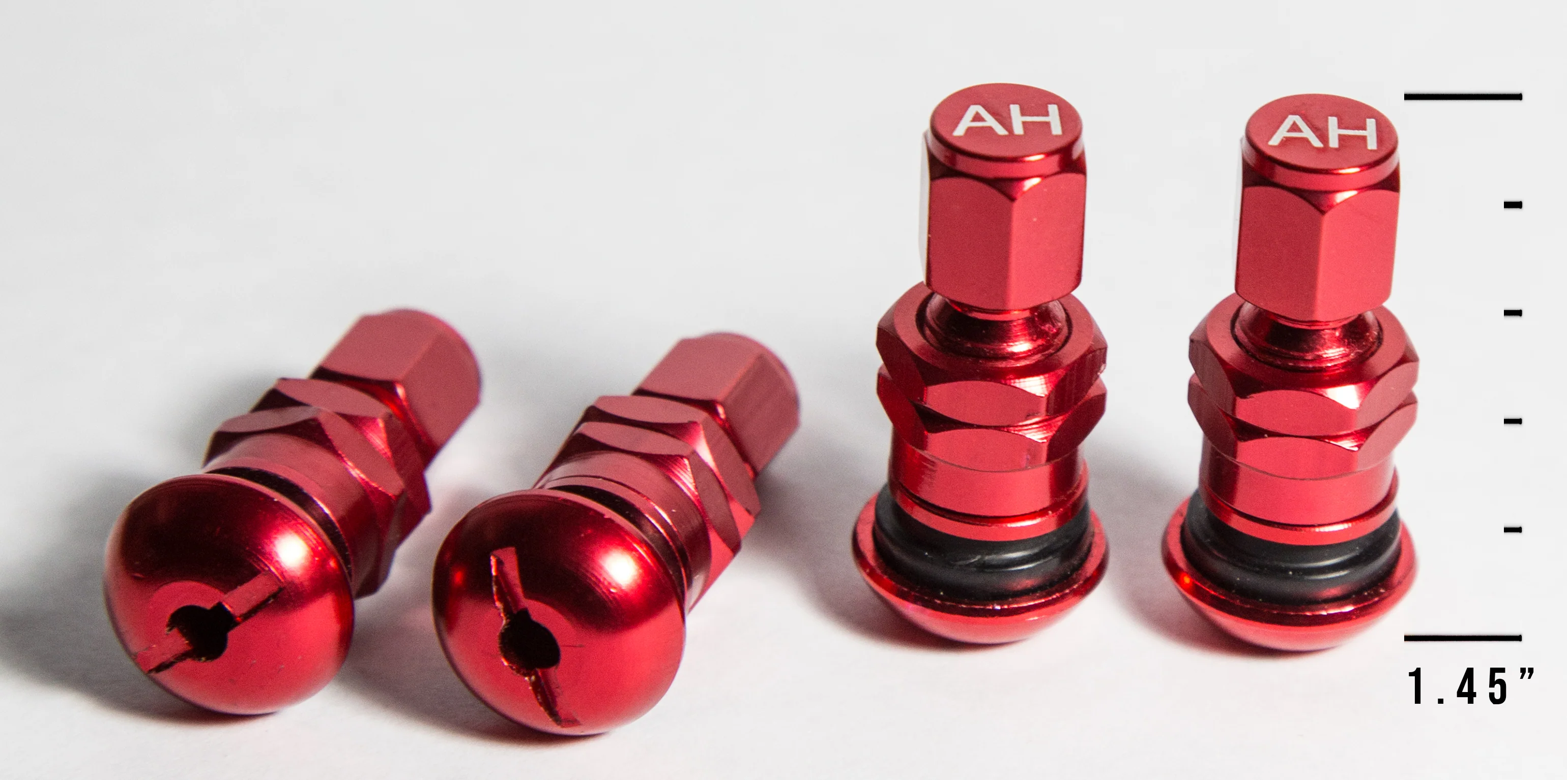 V3 Aluminum Valve Stem Set - 1.45" Long - Image 5