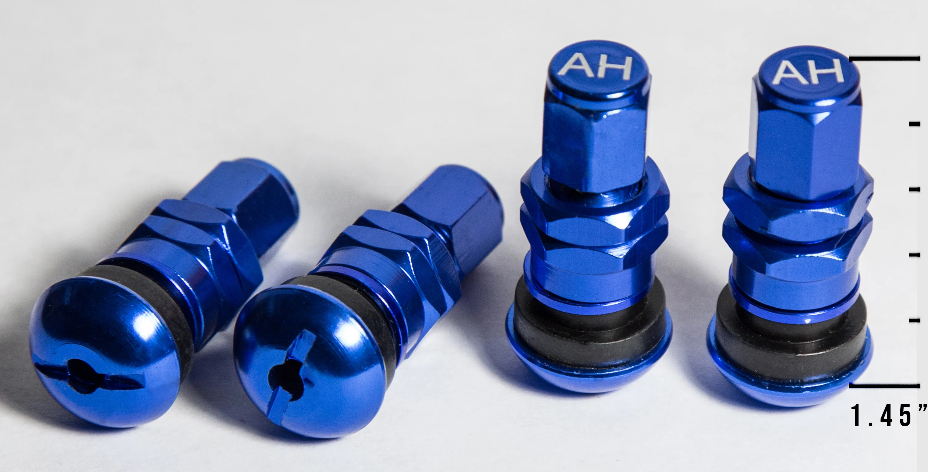 V3 Aluminum Valve Stem Set - 1.45" Long - Image 7