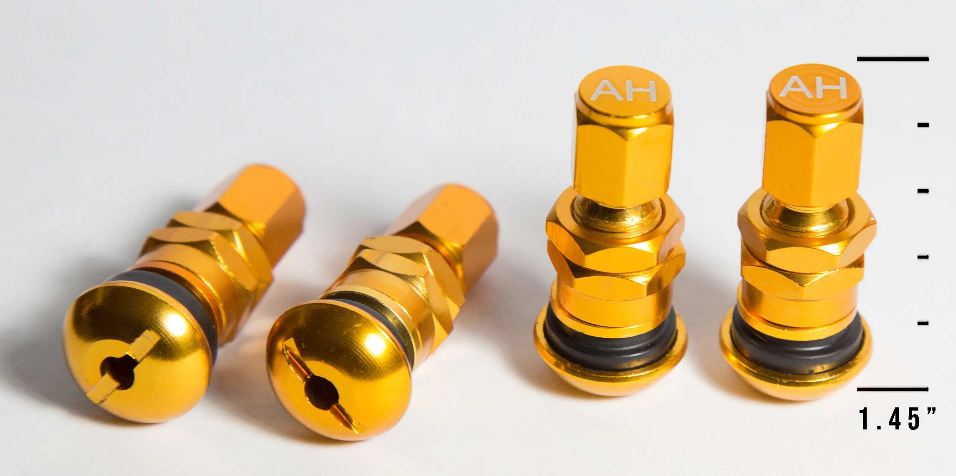 V3 Aluminum Valve Stem Set - 1.45" Long - Image 9